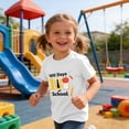 thumbnail image 4 of Blusas y camisas de manga corta con cuello redondo para niños y niñas, camisetas gráficas de manga corta, blusas con estampados bonitos para la temporada escolar., 4 of 9
