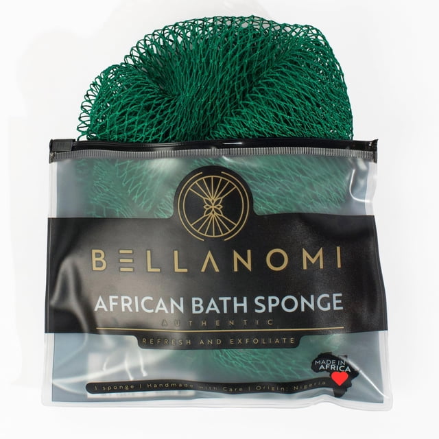 Esponja de baño Bellanomi exfoliante africana de 114 cm