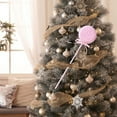 thumbnail image 2 of Adorno colgante para de Navidad, colgante de Navidad, artesanía ligera y creativa portátil, decoración navideña para año Nuevo, cafetería en , Rosa Pequeña Bombón Rosa Pequeño, 2 of 8