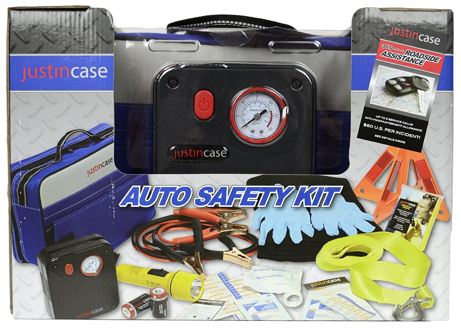 JustinCase AuTo Safety KIT SMUSS013 Walmart