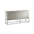 thumbnail image 3 of Casabianca Modern Vizzione Engineered Wood Buffet-Server in Gray, 3 of 7