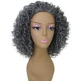 thumbnail image 3 of LUXLUXE Vale Curly Layered 12 in Long Half Wig No Lace Wig, Heat Resistant Fibers,, 3 of 7