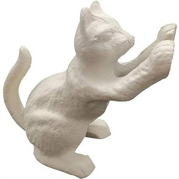 Comfy Hour Antique and Vintage Animal Collection Cast Iron Door Stopper - Cat, White