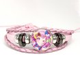 thumbnail image 4 of Project SEKAI-Pulseras de cuero trenzadas multicapa, brazaletes de Anime Ootori Emu wonderlands× Showtime, regalo de joyería hecha a mano, 4 of 5