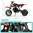 thumbnail image 6 of SAY YEAH Dirt Bike,2-Stroke Steel Frame Motor-cycle for Age 8+,Max Speed 25mph,Maximum load 180lbs, 6 of 7