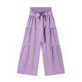 thumbnail image 5 of Trendy Daytime Outfits For Casual And Vacation Wear With Fashionable Square Neck Puff Sleeves And Wide Leg Pants Womens Suites with Long Jackets Ladies Pant Suits for Business plus Size Womens Apparel, 5 of 8