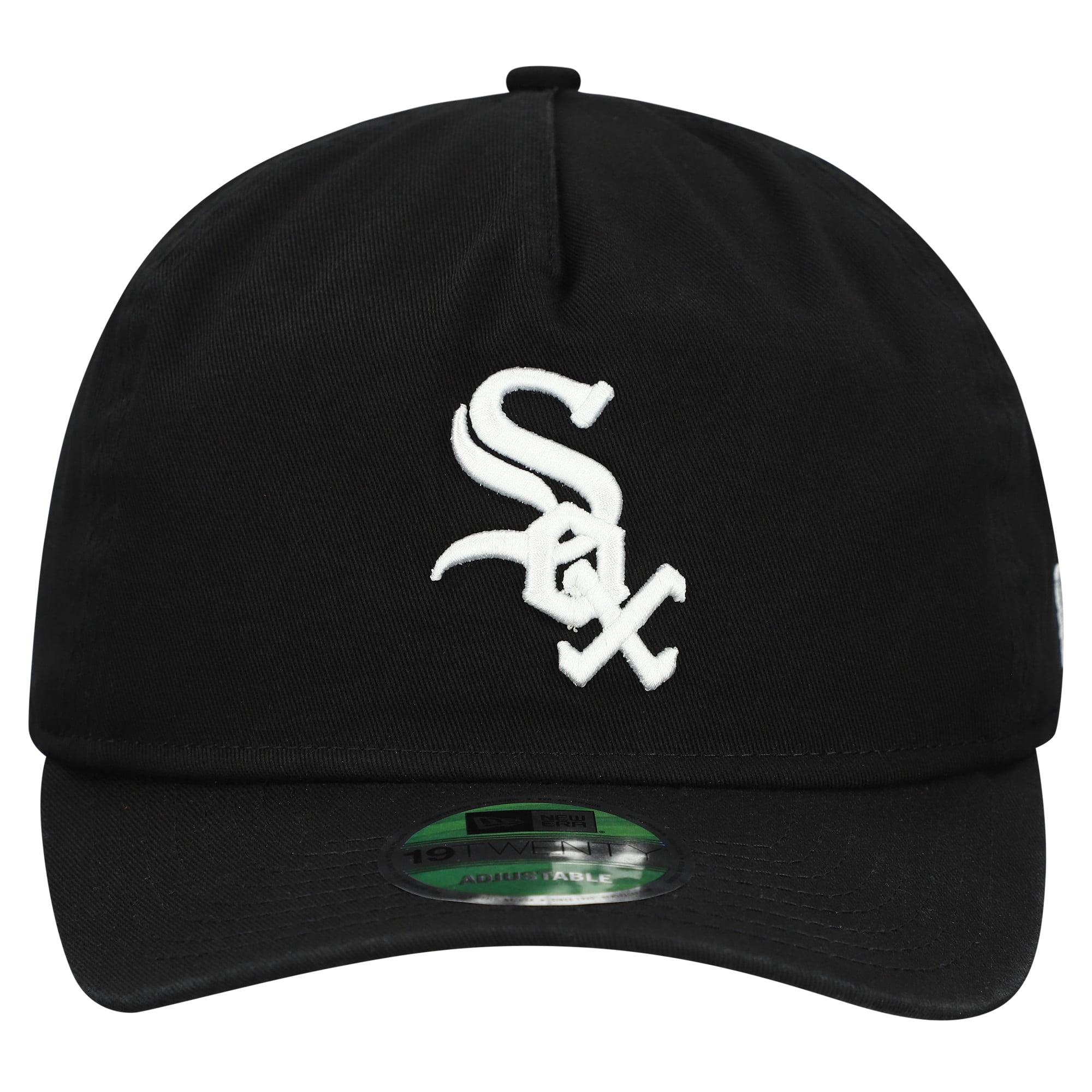 Men's New Era  Black Chicago White Sox Team 19TWENTY Adjustable Hat