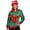 Green #023, variant on Ugly Christmas Sweater Women Funny Sequin Bow Gift Snowflake Crewneck Knit Long Sleeve Holiday Pullover M