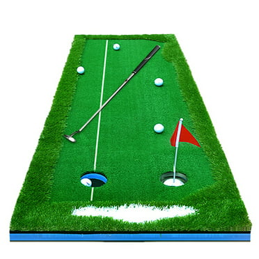 Clevr Putting Green Portable Synthetic Turf Golf Hitting and Putting 