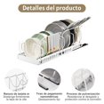 thumbnail image 4 of Organizador de Sartenes y Ollas Extraíble, Estante Ajustable para Tapas con 10 Compartimentos, Acero Carbono Antiox - Ideal para Gabinetes de Cocina, 4 of 8