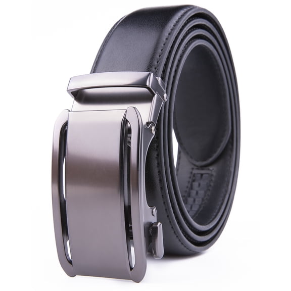 Men's Belt Leather Dress Belts for Men Ratchet Belt With Automatic Buckle
