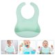 thumbnail image 5 of Babero de bebé suave con cazador de alimentos BPA a prueba de agua Ajustable Ajustable BIB, 5 of 5