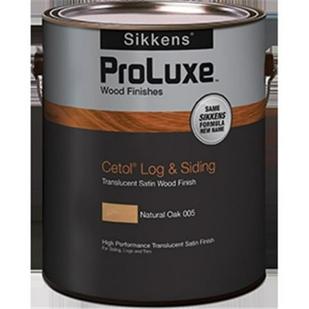 Sikkens SIK42009 1 Gallon Cetol Log & Siding Translucent - Dark Oak (Best Stain For Log Siding)
