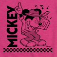 thumbnail image 3 of Disney - Mickey & Friends - Mickey Enjoys Music on Boombox - Toddler And Youth Girls Short Sleeve Graphic T-Shirt, 3 of 5