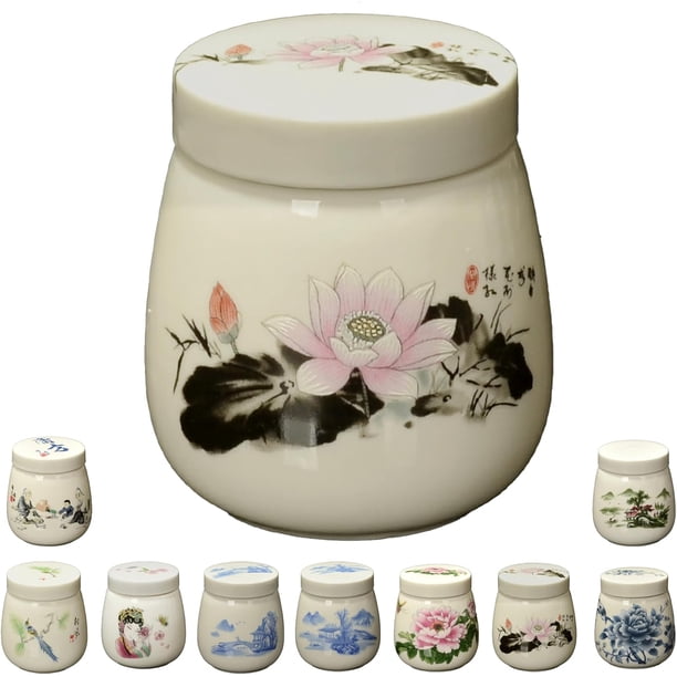 2026New Mini Vintage Ceramic Coddled Egg Cups, 220ml Egg Cooker Dessert Cups for Breakfast, with a Twistable Lid, Temperature Resistant, Table Treasure Chawanmushi Steamed Eggs