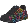 thumbnail image 1 of Zapatillas Skechers Kids Girls Uno Lite Negro/Multi 10.5, 1 of 7