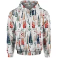 thumbnail image 3 of Sudadera con capucha de copo de nieve para hombre, sudadera con capucha con impresión 3D para hombre, ropa moderna Y2k, sudadera con capucha de Papá Noel para hombre, regalo, piña duradera, 3 of 5