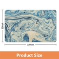 thumbnail image 4 of Non-Slip Luxury Microfiber Bath Rug Runner – 20x32 inch Modern Marble Bathroom Mat, Soft & Long, Perfect Floor Carpet for Tub & Shower, Machine-Washable, 4 of 5