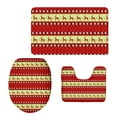 thumbnail image 2 of De Alfombra De christmas, Alfombra De Pedestal + Inodoro + Wandteppich De 15, 2 of 6