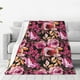 thumbnail image 1 of Balery Rose Flowers Manta de Felpa Suave y Acogedora – Cobija de Franela Aterciopelada para Cama, Lavable y Cálida para Sofá, Mascotas, Transpirable-60"x50", 1 of 7