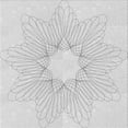 thumbnail image 1 of Ahgly Tapis d'Intérieur Lavable en Machine Carré Transitionnel Gris Platine, 4 Pieds Carré, 1 of 7