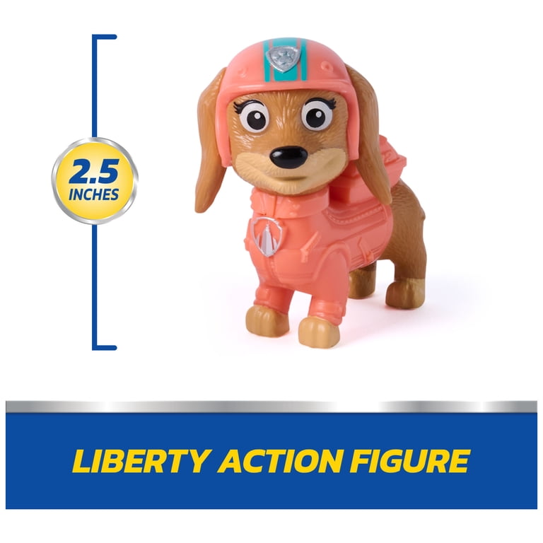 PAW Patrol, Liberty Rescue Motorcycle, Toy Bike with Collectible