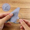 thumbnail image 5 of Bradem 50-Pack Jewelry Polishing Cloth for Glass, Silver Gold Brass, Copper Jewellery, Gray, Cleaning Cloth, Polishing Rag, Jewelry Cleaner Cloth, Metal Polishing Wipes, 5 of 7