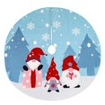 thumbnail image 5 of SHENMO Rudolph the Dwarf Faceless Old Man Print Tree Skirt Christmas Decorative Festival Christmas Tree Apron, 5 of 5