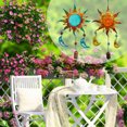 thumbnail image 2 of CreativeArrowy Multicolor Sun Ornament Garden Decoration Ornaments Metal Wind Chimes Creative Decorations Indoor And Outdoor Crafts, 2 of 14