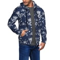 thumbnail image 2 of Kdxio Dragon Print Men Hoodies Casual Hoodies for Men with Zip Pockets Full Zip Long Sleeve Sweatshirt Sports Hooded Jacket-XX-Large, 2 of 5