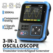 Oscilloscope,Sample Rate 500khz Handheld 2.4inch Tft Display 10ms/s Sample Tft Display 10ms/s Meter Handheld 2.4inch 10ms/s Sample Rate 3in1 Tester Function Rate 500khz Oscillometer Dsfen