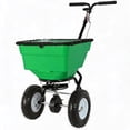 thumbnail image 7 of Memoryfield 80LB Broadcast Spreader 12FT Wide, 13" All-Terrain Wheels, Walk Behind Lawn Spreader for Lawn Fertilizer/Seed/Salt, Green, 7 of 7