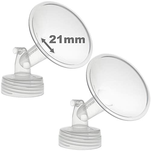 Bridas de 21 mm en Paquete de 2 Nenesupply Compatibles con Bombas de Extracción de Leche Spectra S2 Spectra S1 y 9 Plus