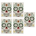 thumbnail image 2 of Etiqueta engomada del tatuaje de la cara de Halloween, 5 hojas Etiqueta engomada de la cara de Halloween Cosplay de la cara de Halloween Etiqueta engomada del maquillaje de Halloween Durabilidad extendida, 2 of 8