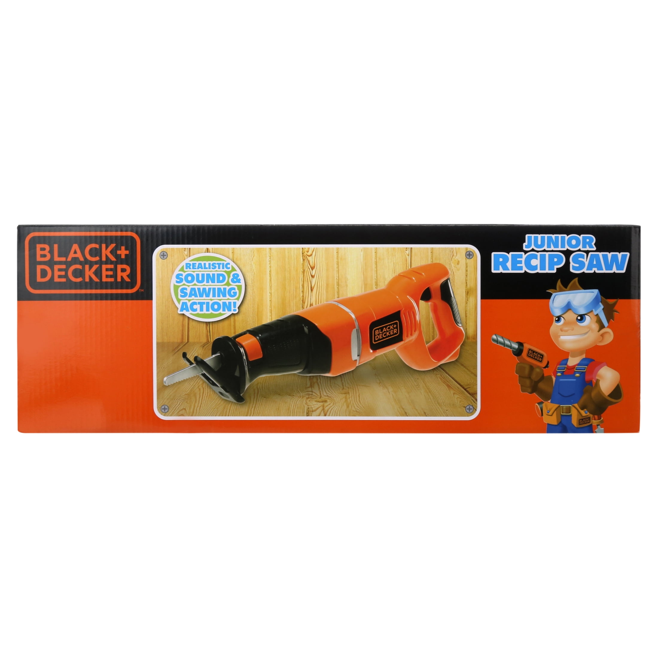 HSB-toys BLACK & DECKER Junior leaf blower tools try me realistic