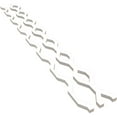 thumbnail image 6 of Ekena Millwork 47"H x 5/8"T Wabash PVC Adjustable Decorative Slat Wall Panel Kit, Unfinished (contains 23 Slats + 1 Straight Edge Starter Slat), 6 of 15