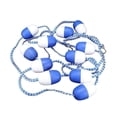 thumbnail image 1 of Swimming Pool Safety Float Line with Hooks Blue and White Divider Rope Kits Pool Accessories, 1 of 5