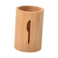 thumbnail image 2 of Organizador de cubiertos de bambú, soporte para utensilios, contenedor de almacenamiento, soporte para cubiertos cuchillo, 2 of 9