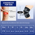 thumbnail image 6 of NEENCA Knee Brace for Men & Women - ACL, MCL, Meniscus Tear Support & Arthritis Pain Relief - Stabilizing Knee Braces Support with Side Stabilizers & Patella Gel Pad-2XL, 6 of 6