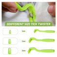 thumbnail image 2 of Tick Removal Tool Kit, 7Pcs Plastic Tick Removers Including Stainless Steel Tweezers and Comb for Dogs Cats, 2 of 5