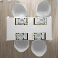 thumbnail image 4 of Ambesonne Abstract Place Mats Set of 4, Silhouette of Tree, Standard Size, Brown Green and White, 4 of 4