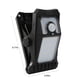 thumbnail image 3 of Luces solares para exteriores [3 modos de funcionamiento], luces solares con clip, luces de seguridad solares, luces con sensor de movimiento, luces inalámbricas IP65 para exteriores, luces decorativa, 3 of 8