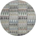 thumbnail image 2 of Addison Rugs Mayfield Premium Machine Washable Transitional Geometric Gray Round Rug, 8' x 8', 2 of 6