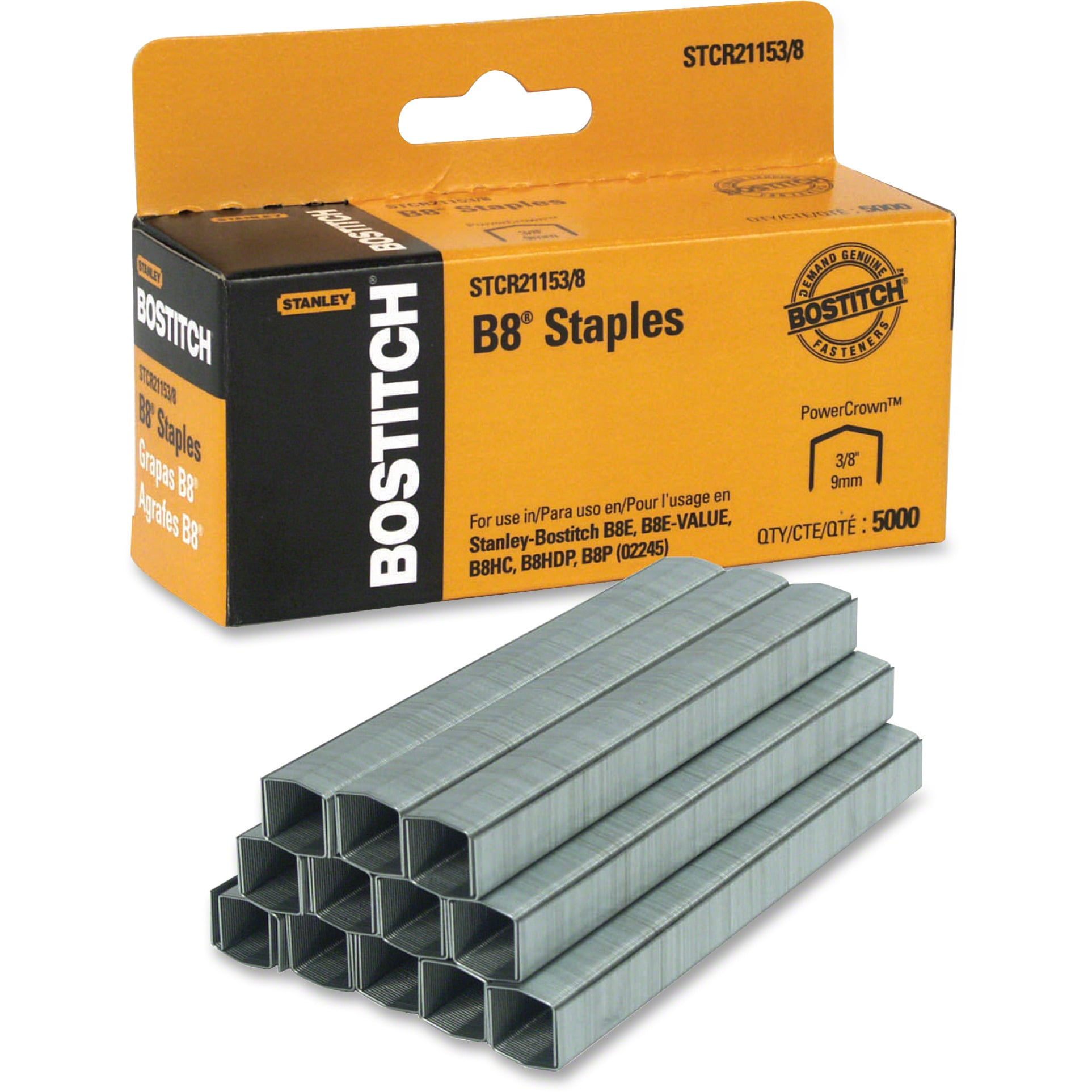 Bostitch B8 Premium PowerCrown Staples