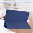 thumbnail image 5 of Funda Protectora para iPad 10.2/10.5, iPad 8.ª Generación 2020, iPad 7.ª Generación 2019, MACHAO, Auto Sleep/Wake-Marine Sin iPad, 5 of 5