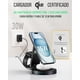 thumbnail image 3 of Cargador Magnético MagSpin 3 en 1 para iPhone, Base de Carga Rápida Inalámbrica USB-C con Tecnología Qi2 360°, Fácil Conexión, Energía Estable 15W para iPhone/AirPods/Watch (Gris,Gris Espacial, 3 of 10