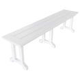 thumbnail image 2 of Charleston Outdoor Patio Adirondack Dining Trestle Bench, 2 of 5