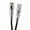 Black, variant on Micro Connectors E08-025B-SLIM5 25 ft. Ultra Slim 28AWG Cat6 UTP RJ45 Patch Cables, Black - Pack of 5