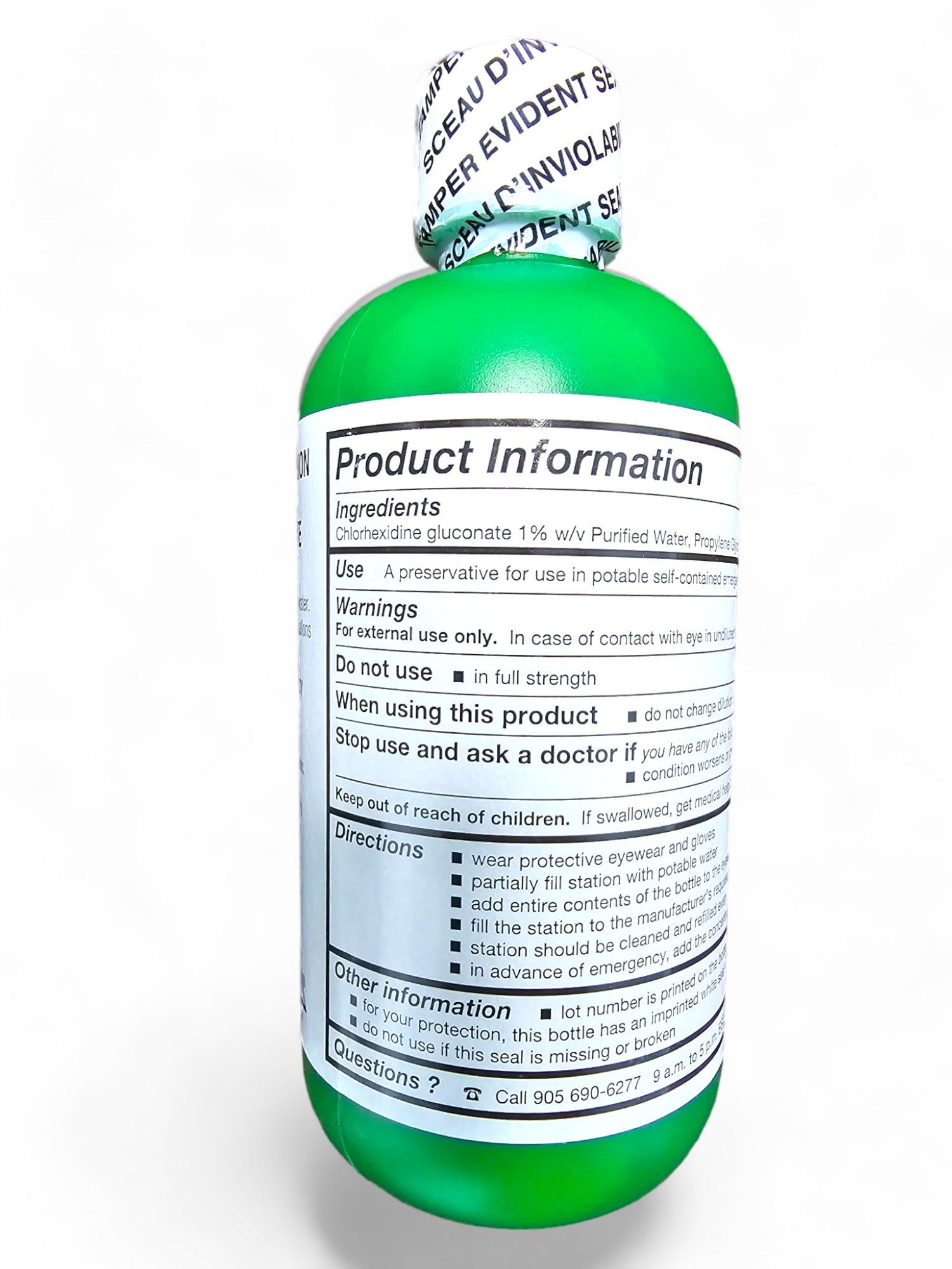 Radians 01200ST Emergency Eyewash Station 8 OZ Concentrate Additive