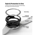 thumbnail image 5 of Ringke Air Sports + Bezel Styling Combo Compatible with Samsung Galaxy Watch 4 44mm Case, Shockproof Heavy Duty Cover and Scratch Resistant Aluminum Bezel Frame - 10-Black, 5 of 11